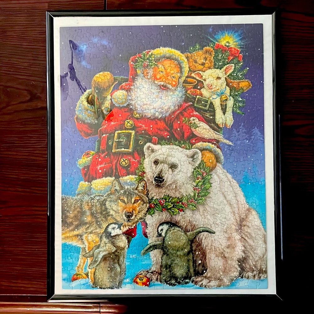 🌺This is a puzzle my grandson made he’s nine